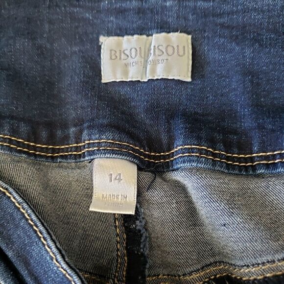 Bisou bisou high waisted skinny Jean's side zip - Picture 7 of 8